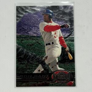 1997 Skybox Metal Universe Ron Gant Baseball Card